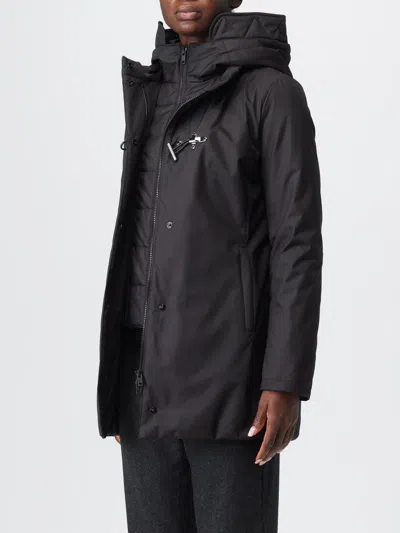 Fay Double-breasted Toggle Coat With Detachable Front Panel In Multi