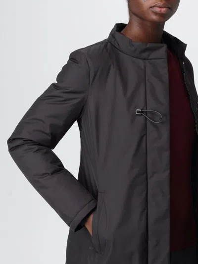 Fay Double-breasted Toggle Coat With Detachable Front Panel In Multi