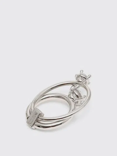 Panconesi "diamonds Solar" Ring Accessories In Gray