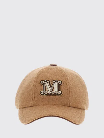 Max Mara Hat Woman  In Brown