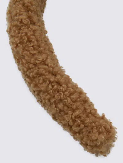 Moschino Hairband Kids  In Brown