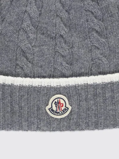 Moncler Hat Kids  In Gray
