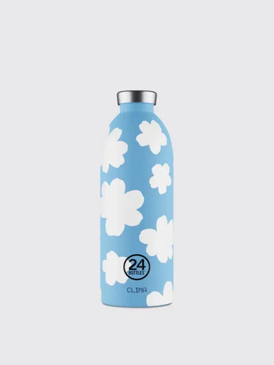 24bottles Clima Clouds-print Bottle (500ml) In Blue