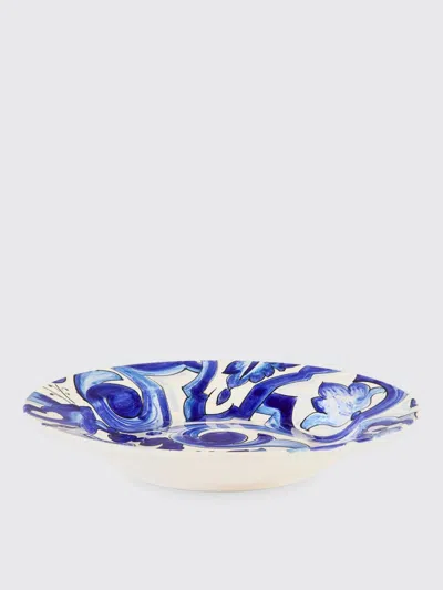 Dolce & Gabbana Dishware Lifestyle  In Blue