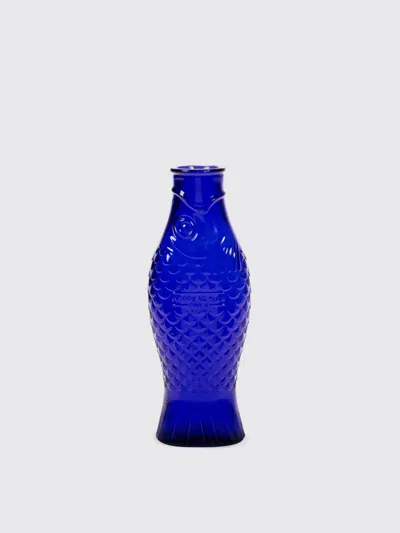 Serax Fish Bottle In Blue