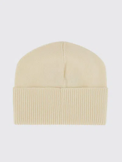 Patou Knit Hat With Ribbed Cuff Design In Neutral