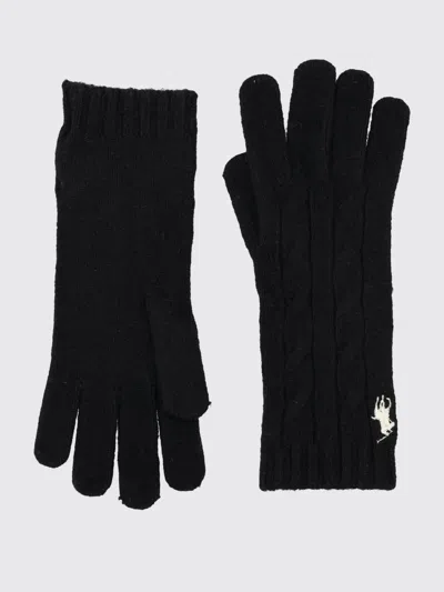 Polo Ralph Lauren Gloves Woman  In Black