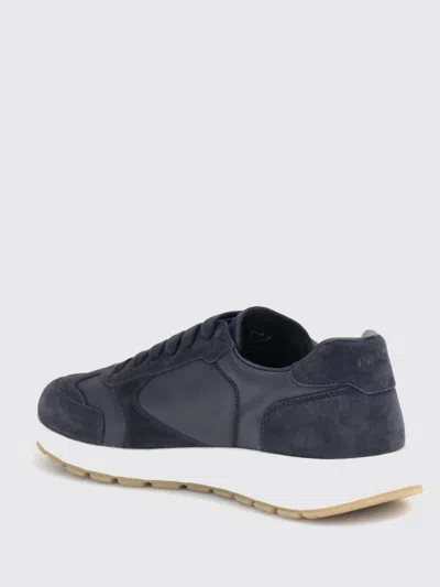 Prada Prax Suede And Re-nylon Sneakers In Multi