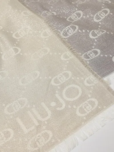 Liu •jo Scarf Woman Liu Jo In Silver