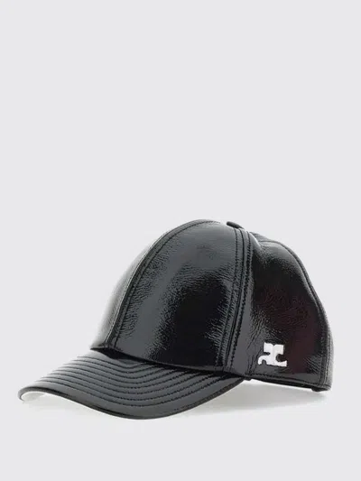 Courrèges Courreges Women "reedition" Vinyl Cap In Black