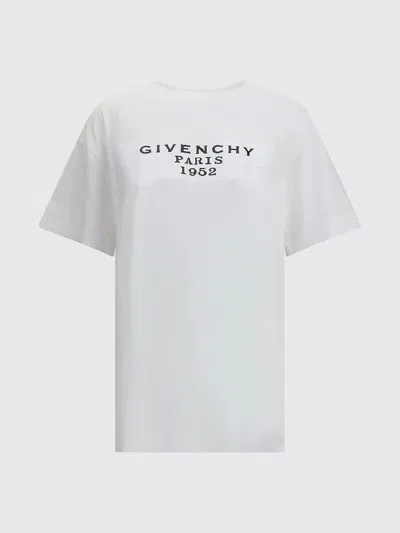 Givenchy Paris 1952 Logo Printed Crewneck T-shirt In Multi