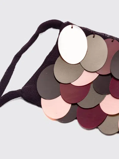 Dries Van Noten Choker Sequins In Brown