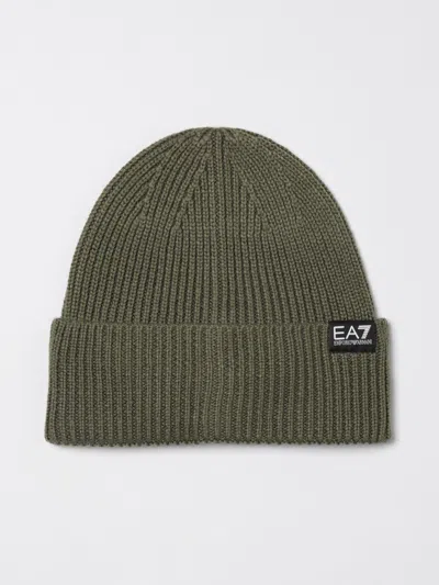 Ea7 Hat Men  In Brown