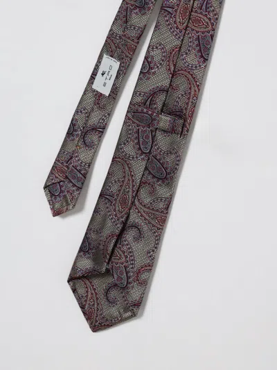 Etro Tie Men  In Burgundy