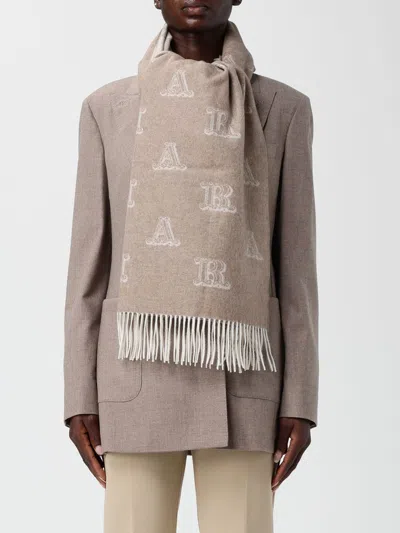 Max Mara Cashmere Jacquard Stola In Brown