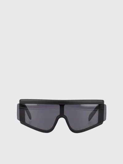 Retrosuperfuture Black Shield Sunglasses In Black