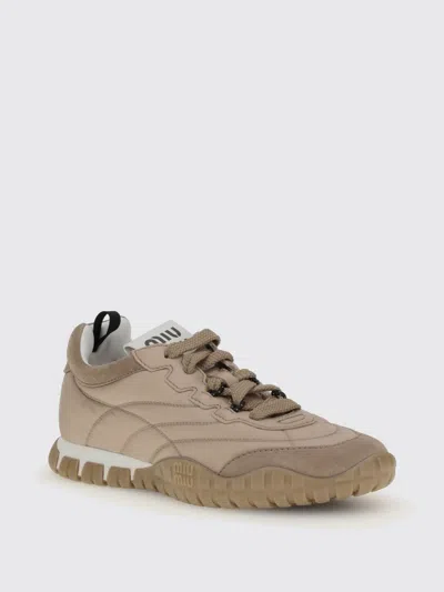 Miu Miu Sneakers Woman  In Pink