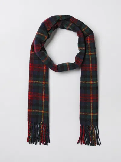 Polo Ralph Lauren Check Wool Scarf In Multi