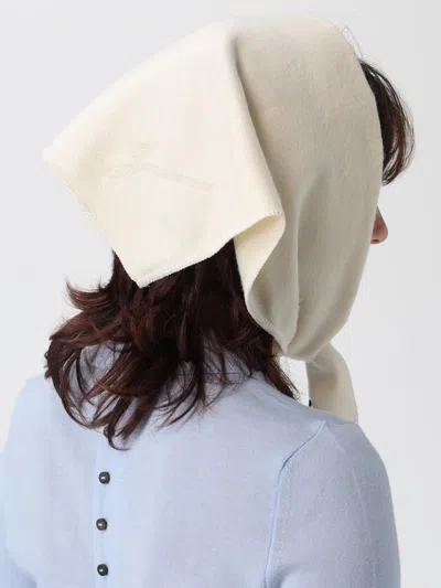 Jacquemus Scarf Woman  In White