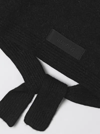 Jacquemus Scarf Woman  In Black