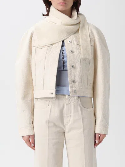 Jacquemus Scarf Woman  In White