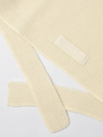 Jacquemus Scarf Woman  In White