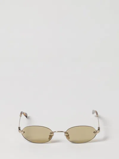 Miu Miu Sunglasses Woman  In Gold