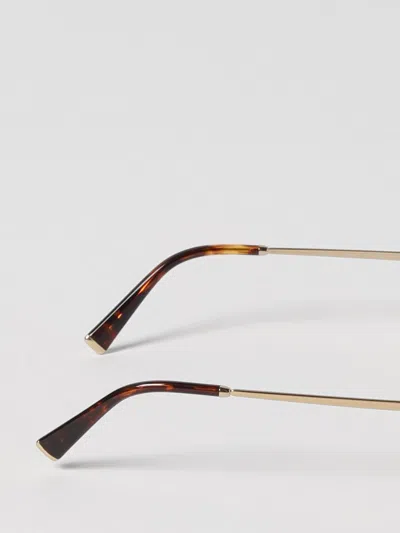 Miu Miu Hexagon-frame Gold-tone Sunglasses