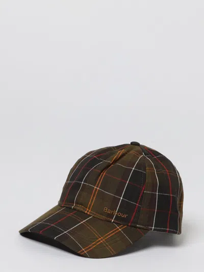 Barbour Tartan Baseball Cap In Multi