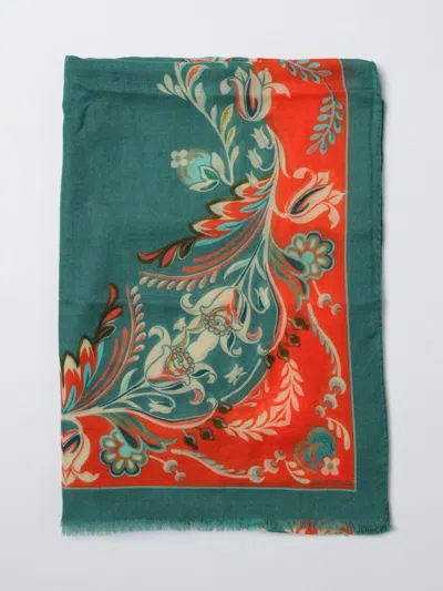 Etro Scarf Woman  In Green