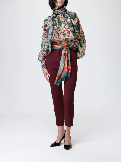 Etro Scarf Woman  In Green