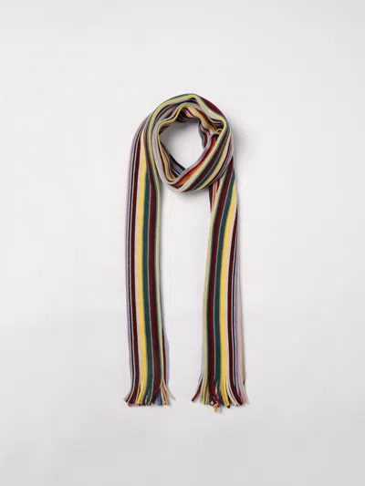 Paul Smith Men Scarf Signature In Multi
