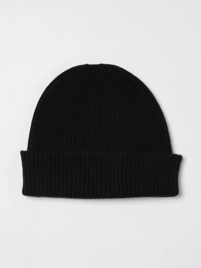 Paul Smith Cashmere And Wool Cap In Black