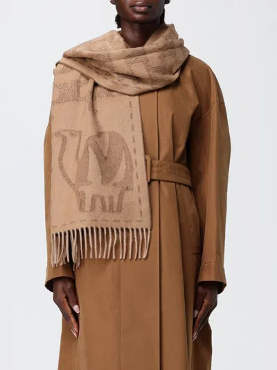 Max Mara Scarf Woman  In Brown