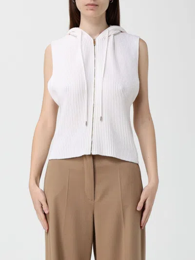 Max Mara Waistcoat Woman  Studio In White