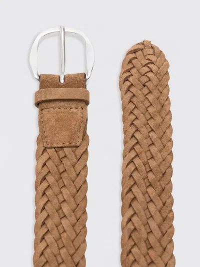 Orciani Plot Belt In Brown