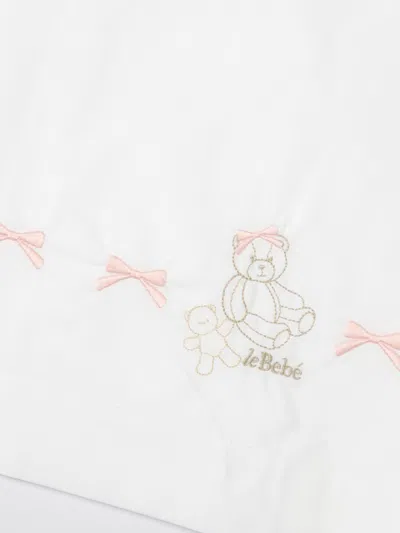 Le Bebé Sheets Kids Le Bebe' In White