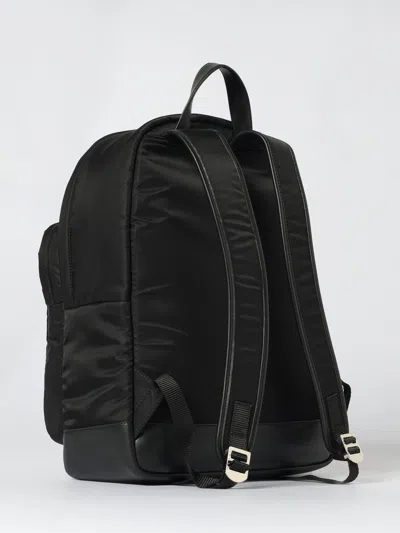 Hogan Logo-patch Backpack In Black