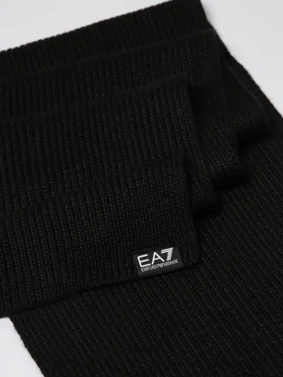 Ea7 Scarf Men  In Black