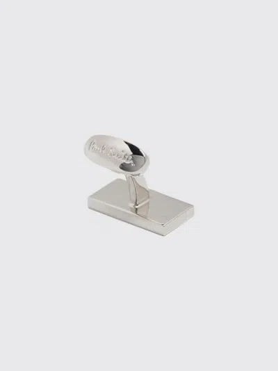Paul Smith Men Cufflink Mop Strp Accessories In Silver