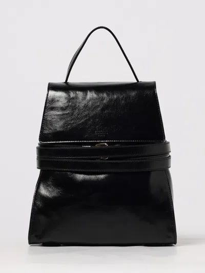 Moschino Top Handle Strap Backpack In Black