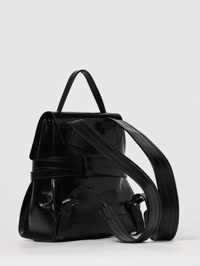 Moschino Top Handle Strap Backpack In Black