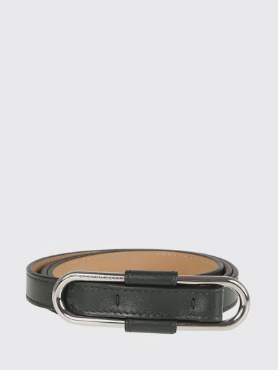 Ralph Lauren Collection Loop Buckle Belt In Black
