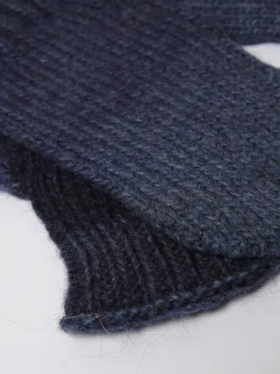 Il Gufo Gloves Kids  In Blue