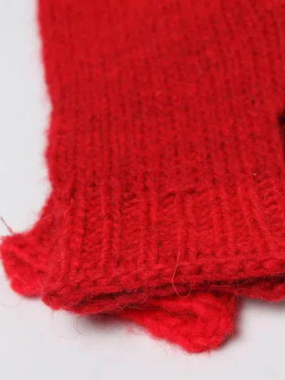 Il Gufo Gloves Kids  In Red