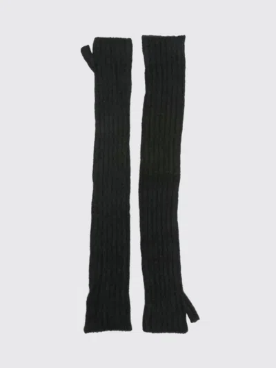 Mrz Long Fingerless Gloves Accessories In Black