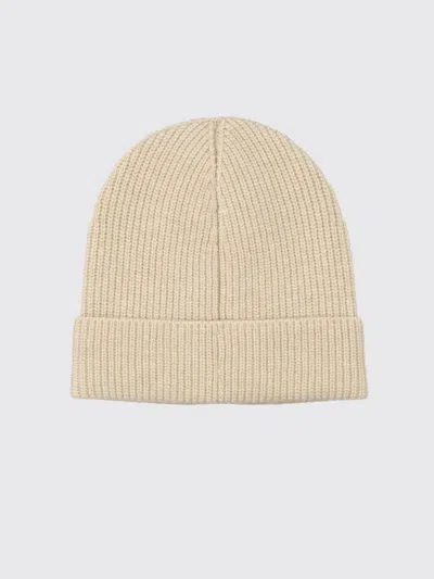 Fear Of God Cream Logo Beanie Hat In Neutral