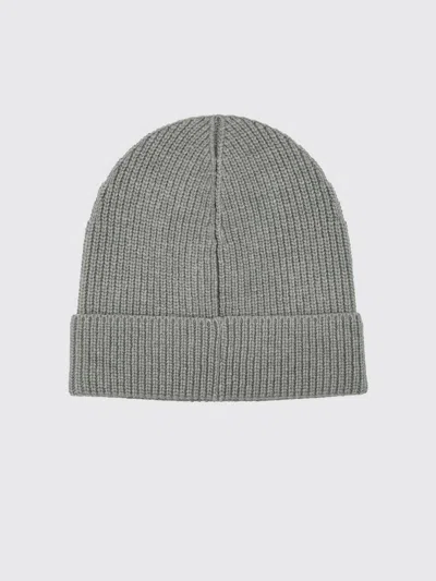Fear Of God Grey Logo Beanie Hat In Gray