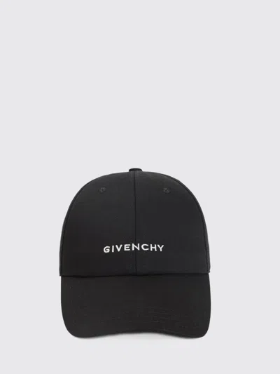 Givenchy Structured Crown Hat With Logo In Black