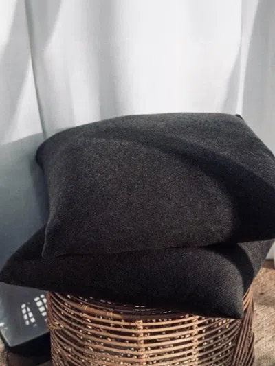 Bobbin & Tricot Cushions Lifestyle  In Black